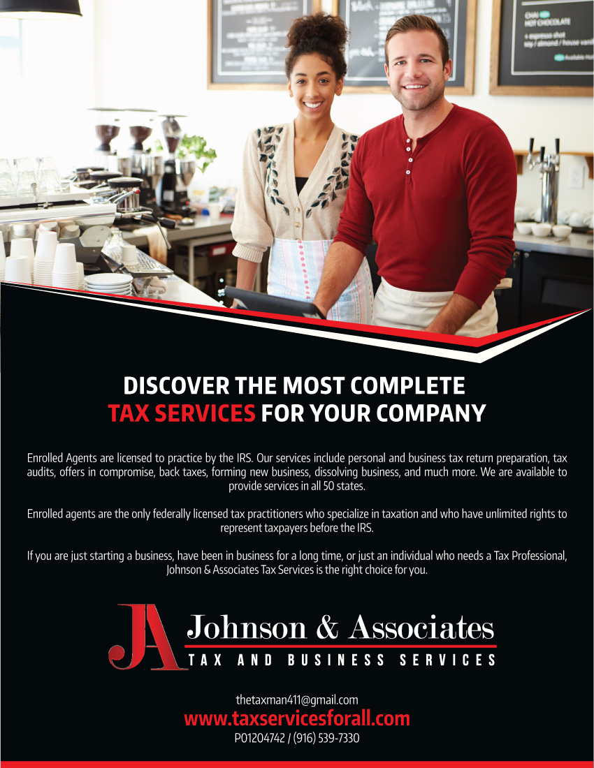 Advertisement Design by JCR for Johnson & Associates Tax Services | Design #3779713