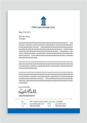 boutique letterhead design for a company by cinqsnipe design 3757958 lawyer letterheads
