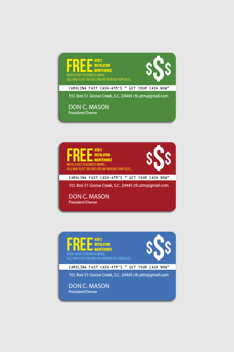 Diseño de Tarjeta de Presentación por Svetlin Angelov para este proyecto | Diseño #3756233