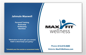 Diseño de Postal por smartline.adv para Max Fit Wellness | Diseño #3754985