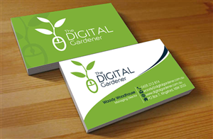 Business Card Design by Hardcore Design for The Digital Gardener | Design: #3793671