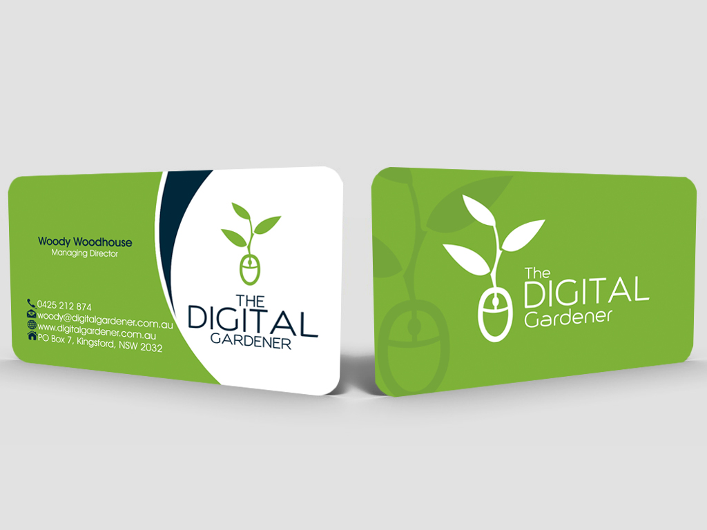 Business Card Design by Hardcore Design for The Digital Gardener | Design #3793673