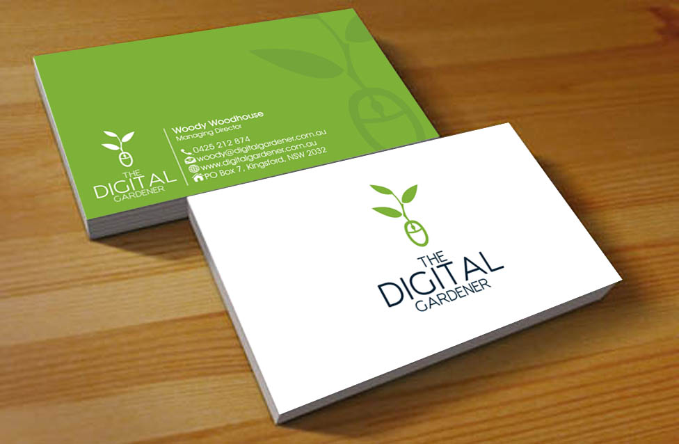 Business Card Design by Hardcore Design for The Digital Gardener | Design #3793717