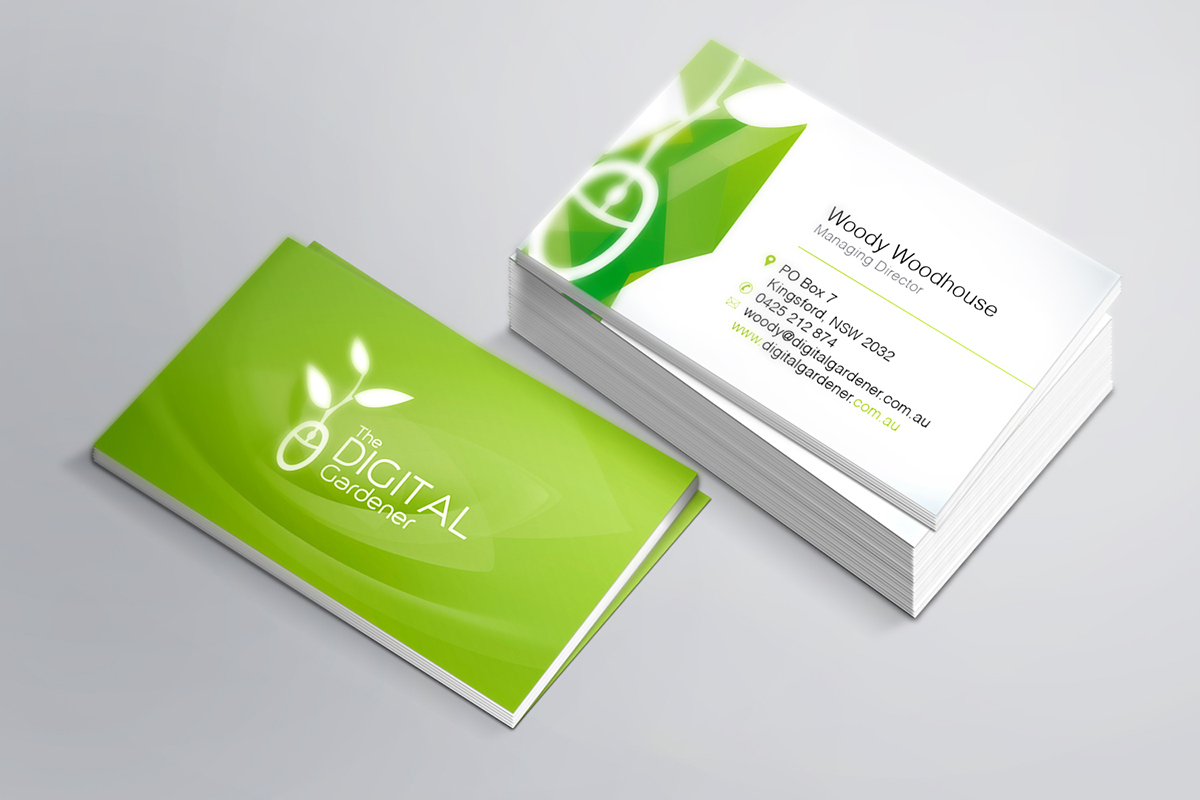 Business Card Design by diegomarinp for The Digital Gardener | Design #3792922