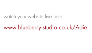 Web Design by Jack for Adie Productions | Design: #994547