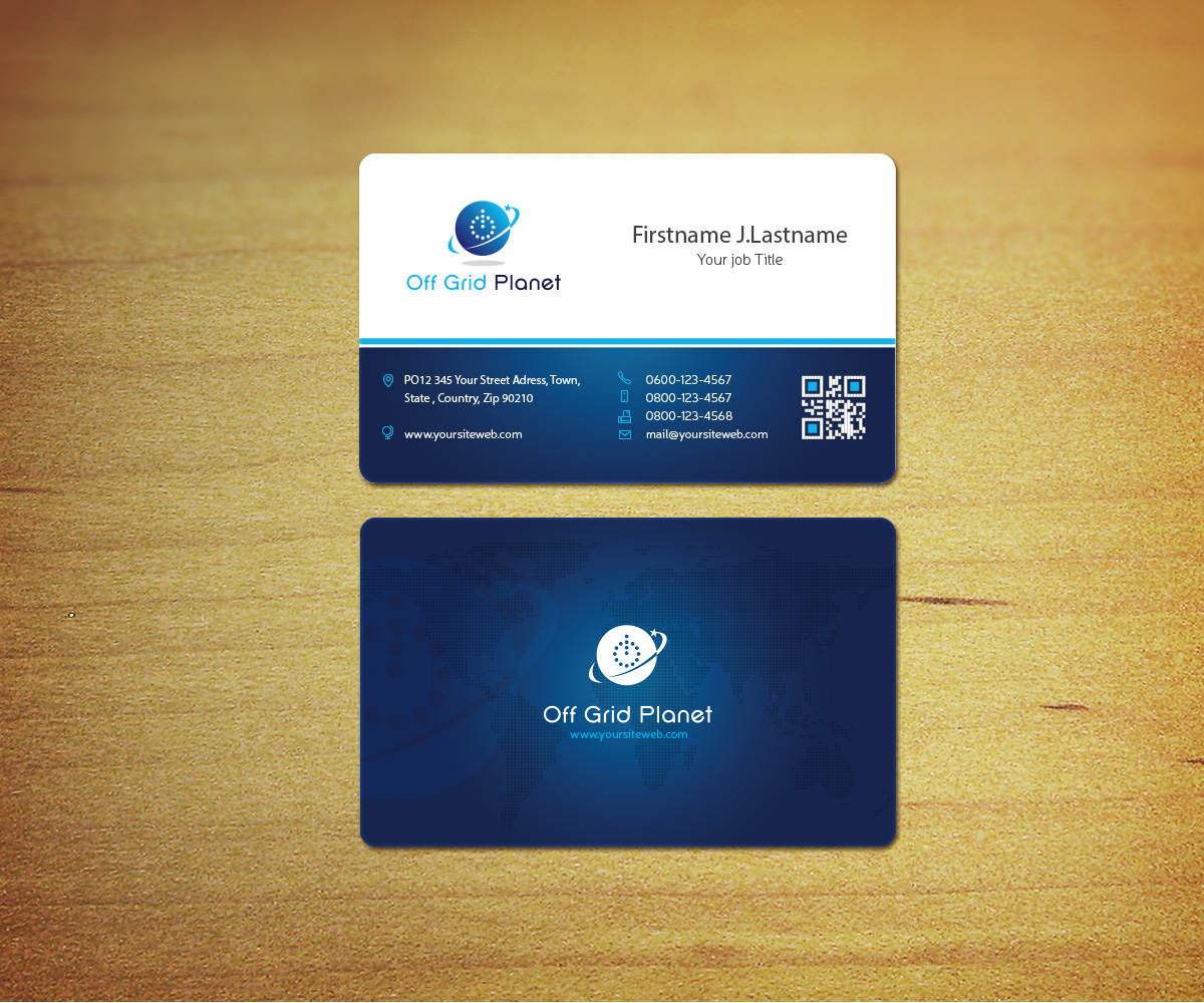 Business Card Design by mouallem zoheir for this project | Design: #3865485