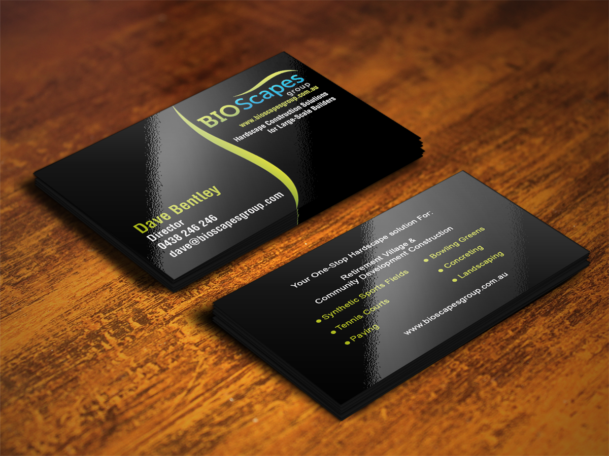 Business Card Design by Sajin for this project | Design #3774378