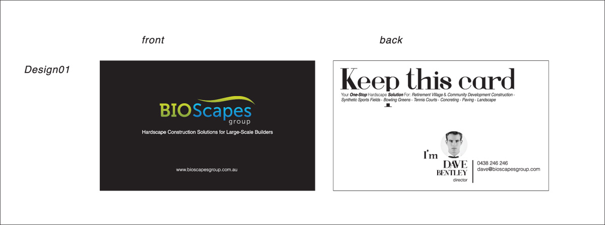 Business Card Design by HannahL for this project | Design #3762894