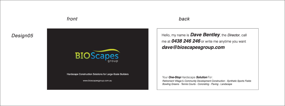 Business Card Design by HannahL for this project | Design #3762902