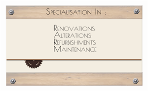 Business Card Design by izyan for MC Carpentry & Renovations | Design: #3762530