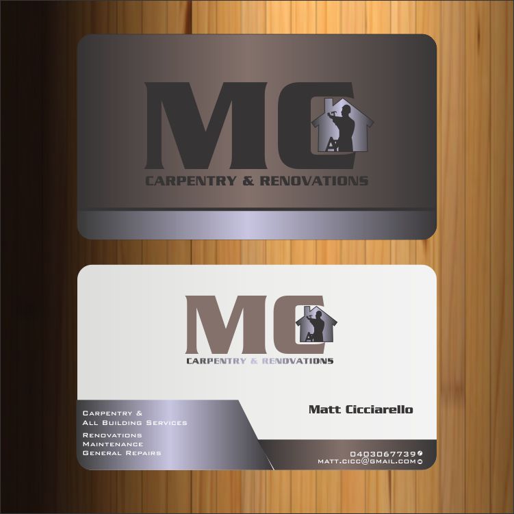 Visitenkarten-Design von Imagination für MC Carpentry & Renovations | Design #3767129