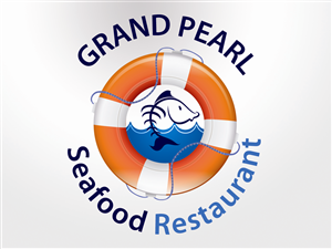 Logo Design by Christine Truter for GRAND PEARL SEAFOOD RESTAURANT | Design: #118876