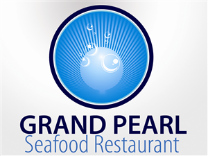 Logo Design by Christine Truter for GRAND PEARL SEAFOOD RESTAURANT | Design: #119316