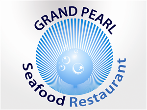 Logo Design by Christine Truter for GRAND PEARL SEAFOOD RESTAURANT | Design: #119320