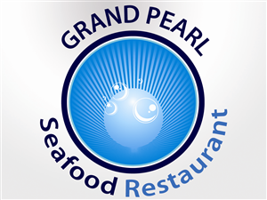 Logo Design by Christine Truter for GRAND PEARL SEAFOOD RESTAURANT | Design: #119322
