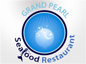 Logo Design by Christine Truter for GRAND PEARL SEAFOOD RESTAURANT | Design: #119332