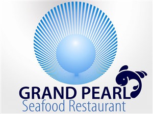 Logo Design by Christine Truter for GRAND PEARL SEAFOOD RESTAURANT | Design: #119337