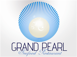 Logo Design by Christine Truter for GRAND PEARL SEAFOOD RESTAURANT | Design: #120109