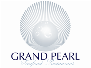 Logo Design by Christine Truter for GRAND PEARL SEAFOOD RESTAURANT | Design: #120122