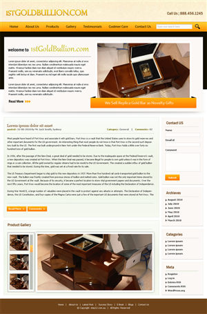 Diseño Web por Expert Designer para este proyecto | Diseño #121559