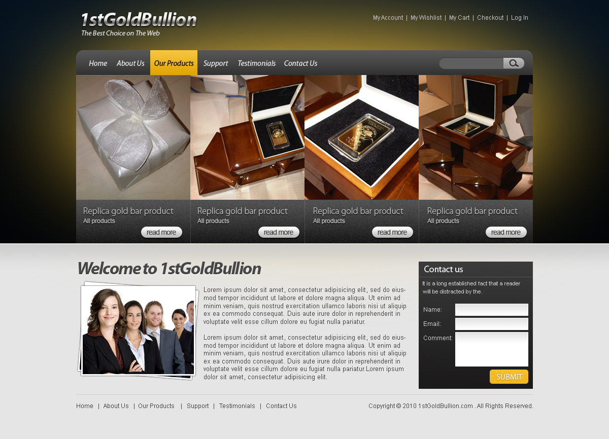 Web Design by Carp Vlad for this project | Design #120837
