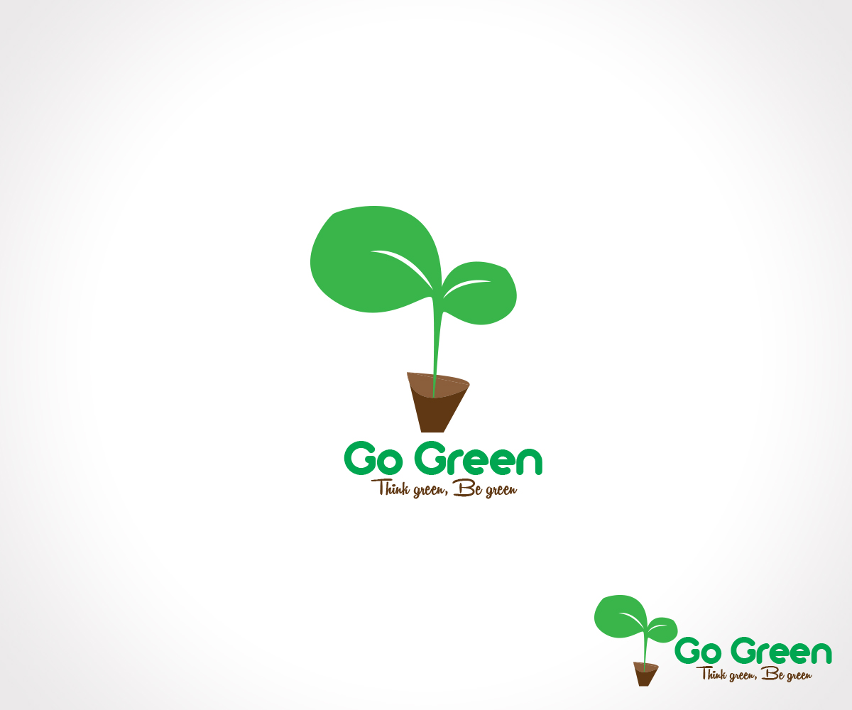 Logo Design by Hartawan® for Go Green | Design #3811237