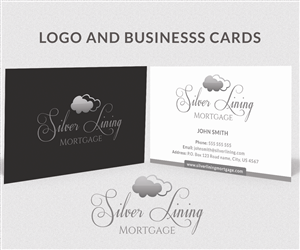 Logo Design by Sarah Haroon for Silver Lining Mortgage | Design: #3763175
