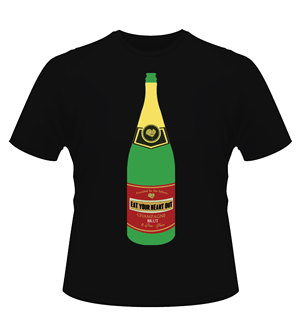 T-shirt Design by doctorstingray for Eat Your Heart Out LLC | Design: #1001799