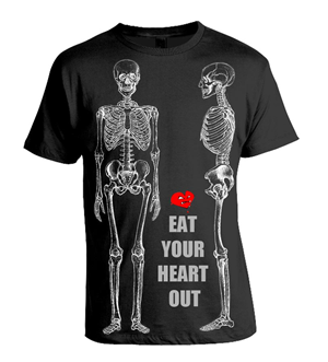 T-shirt Design by EM Design for Eat Your Heart Out LLC | Design: #1000782
