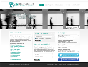 Web Design par Sky Ram pour FHC Recruitment | Design : #123519