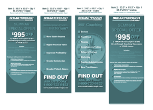 Banner Designs Needed for Breakthrough Coaching | Graphic Design by designgreen