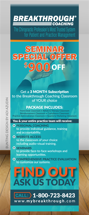 Banner Designs Needed for Breakthrough Coaching | Graphic Design by adiazudin