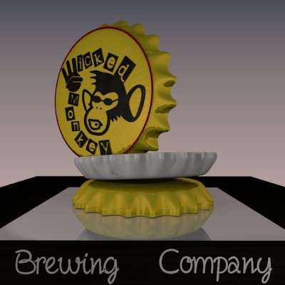 Logo Design by Graphic7Designs3 for Wicked Monkey Brewing Co. | Design #3803457