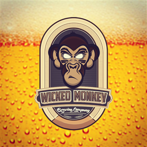 Design de Logo par Desmond_Phill pour Wicked Monkey Brewing Co. | Design : #3861042