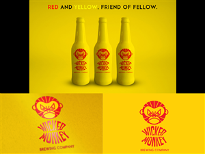 Logo Design by The Logo Guy for Wicked Monkey Brewing Co. | Design #3836005