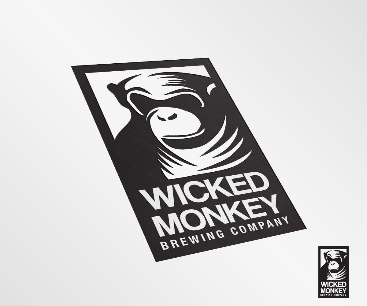 Logo Design by m.david89 for Wicked Monkey Brewing Co. | Design #3801663