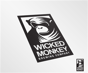 Logo Design by m.david89 for Wicked Monkey Brewing Co. | Design #3801663