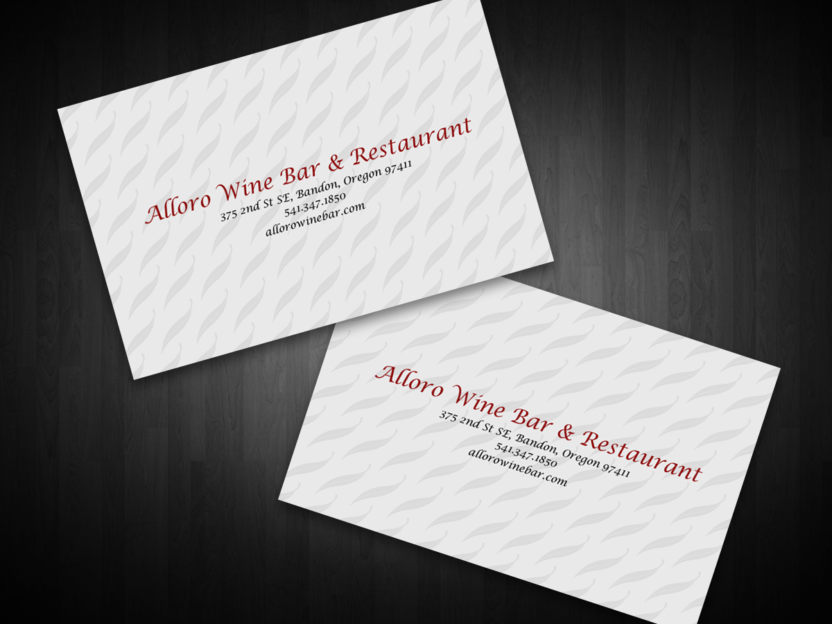 Diseño de Tarjeta de Presentación por Straw Hat para este proyecto | Diseño #1012183