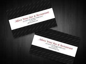 Diseño de Tarjeta de Presentación por Straw Hat para este proyecto | Diseño: #1012185