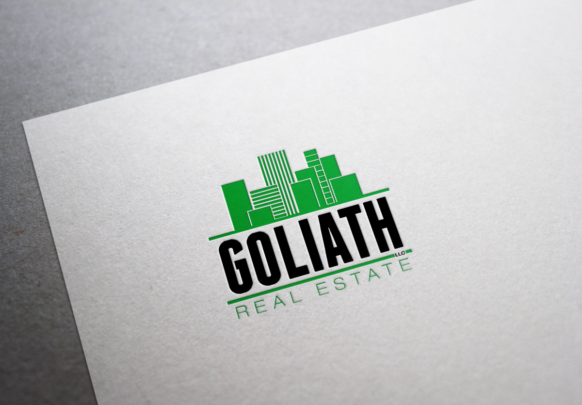 Logo Design by john lee huber for Goliath Real Estate LLC | Design #3810294