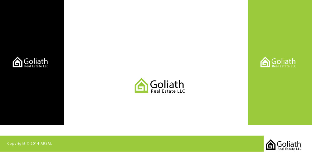 Logo-Design von ARSLAN YASEEN ABBASI für Goliath Real Estate LLC | Design #3836585