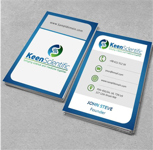 Design de Carte de Visite par AwsomeD pour Andra Blomkalns | Design : #3771278