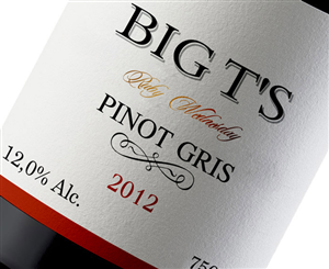 Big T's Wine Label Project | Graphic Design by Soluciones Creativas