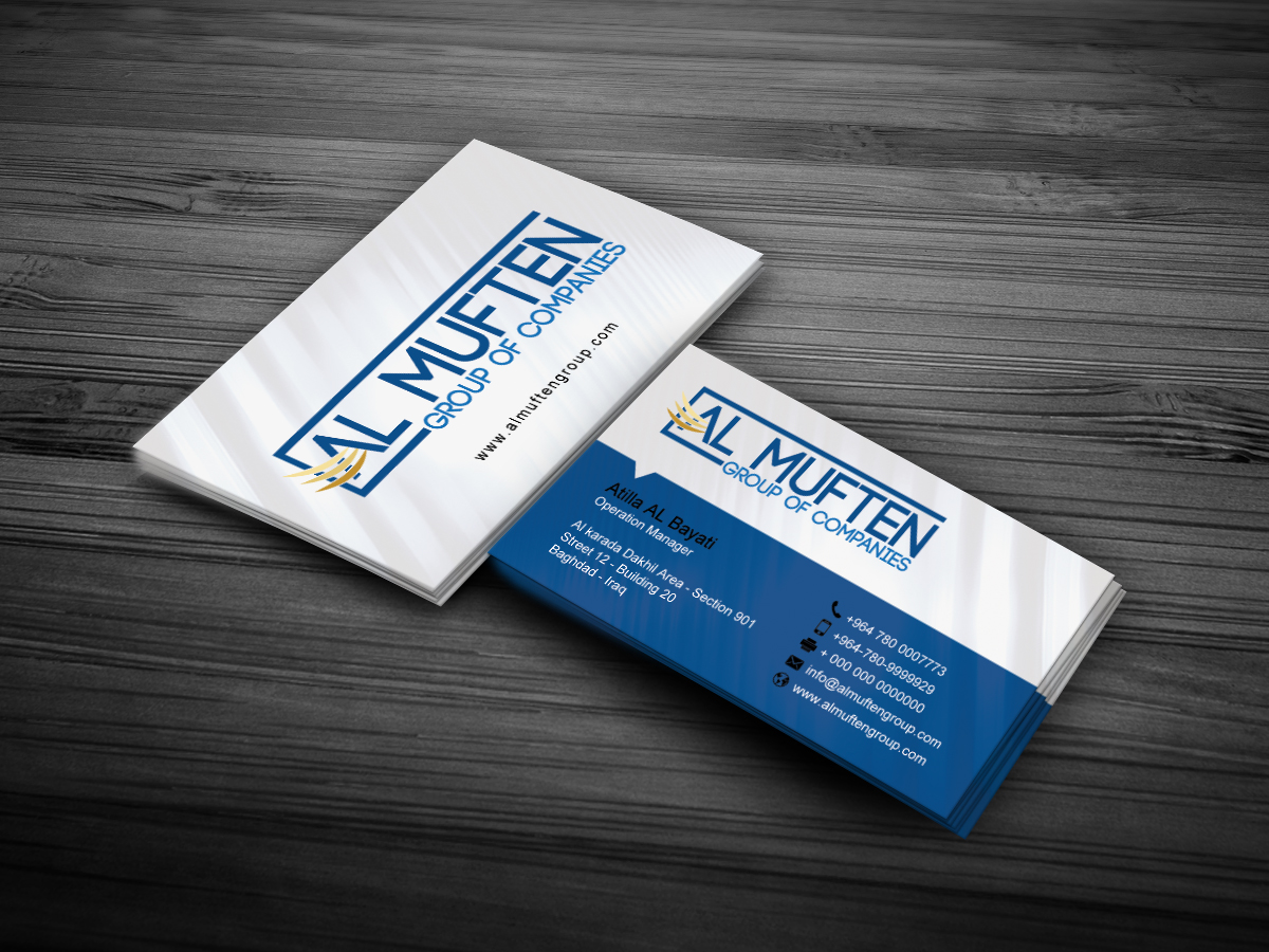Business Card Design by diRtY.EMM for this project | Design #1213923