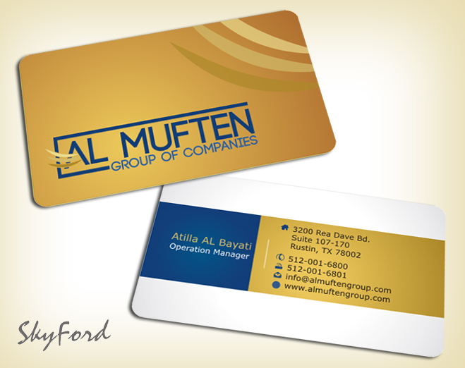 Business Card Design by SKYdesign for this project | Design #1003488