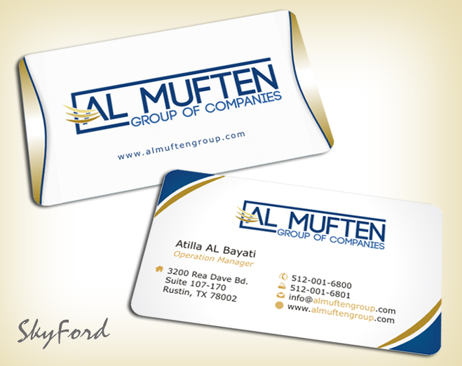Business Card Design by SKYdesign for this project | Design #1003490