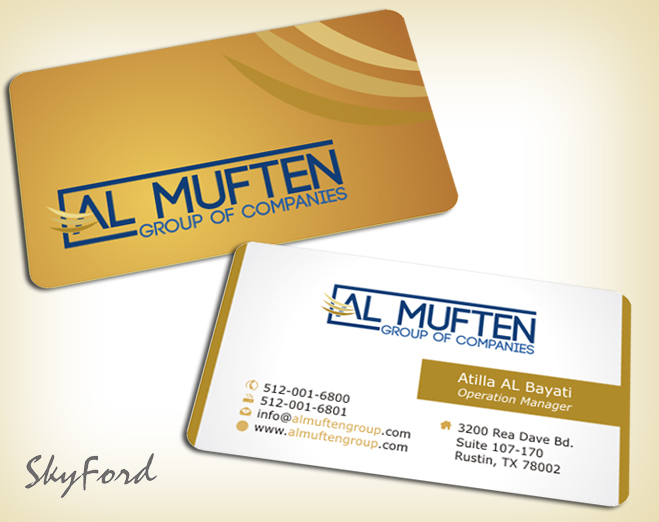 Business Card Design by SKYdesign for this project | Design #1003491