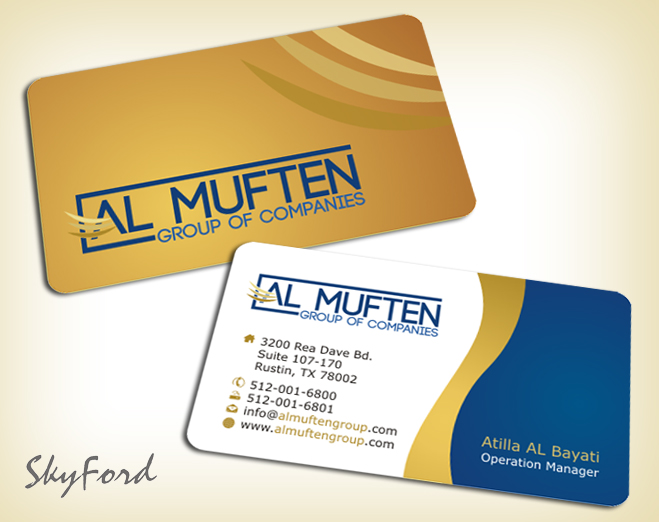 Business Card Design by SKYdesign for this project | Design #1003494
