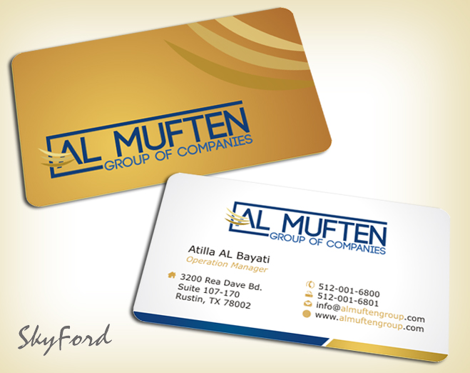 Business Card Design by SKYdesign for this project | Design #1003508