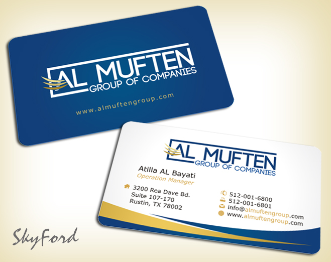 Business Card Design by SKYdesign for this project | Design #1003510